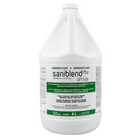 Saniblend - Nettoyant prêt à l'emploi, désodorisant, désinfectant, à utiliser contre le coronavirus (COVID-19), 4 l, citron-Pour combattre le coronavirus (COVID-19)