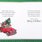 Rosedale - Cartes de souhaits avec enveloppes "Joyeux Noël" Camion - 5-1/2 po x 8 po - Anglais - Paquet de 12-Message extérieur: Joyeux Noël