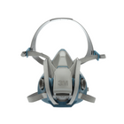 3M - Respirateur reutilisable à demi-masque confort robuste avec attache rapide - grand-Attache rapide qui facilite la mise en place et le retrait lorsqu'on entre et sort des zones contaminees