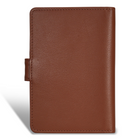 Champs - Collection Onyx Étui à passeport en cuir - Brun-1 fente pour carte de crédit