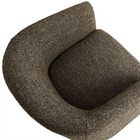 Modway - Muse Tissu Boucle Chaise d’accent en tonneau - Antique-8