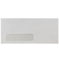 JAM Paper #10 Window Business Envelopes, 4.125" x 9.5", White, 250 Pack (1633173cf)-#10 business envelopes