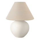 Monarch Specialties - Luminaire - 16 po H Lampe De Table - Abat-Jour Crème - Crème Céramique - Contemporain-Illuminez votre bureau, votre salon ou votre chambre avec cette élégante lampe de table en forme de globe de 16 pouces de haut, à base en céramique crème et surmontée d'un abat-jour empire en lin crème légèrement contrastée pour un attrait subtil et contemporain