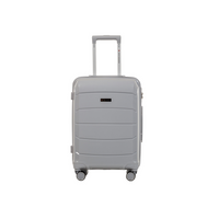Air Canada - Valise de cabine rigide à roulettes pivotantes de 20 po Optimum  - Gris clair-Construit en polypropylène