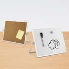 Quartet Double Sided Magnetic Dry Erase and Cork Board - 12” x 10” -8
