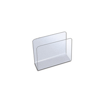 Porte-documents bureau acryl., transp, 5,75x2-1