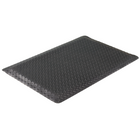 Edgewood Matting Foam Fusion Tapis anti-fatiguet, 2pi x 3pi, Noir-Tapis anti-fatigue intérieur, zone sèche