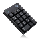 Adesso - WKB-6010UB Clavier numérique sans fil à 18 touches résistant aux éclaboussures-La conception compacte de moins de 3,5 pouces de large facilite la portabilité et la facilité d'utilisation dans différents environnements de travail