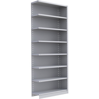 Metalware RK328 Boltless Shelving Unit, 8-Shelves, 36" x 18" x 88", Light Grey-Adjustable shelving system that provides high strength, yet economical storage capacity for your needs