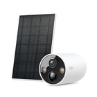TP-Link - Kit de Caméra de Sécurité à Énergie solaire-Alimentation ininterrompue: 45 minutes d'ensoleillement permettent à votre caméra Tapo d'être alimentée toute la journée, éliminant ainsi les problèmes de batterie
