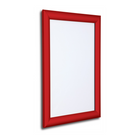 Seco - Snap Affiche Cadre Cas - 8,5" x 11" - Rouge-Cadre à bouton-pression en aluminium recouvert de poudre rouge