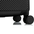 Champs Iconic II 20" Carry-on Luggage Case - Black-8 360-Degree Spinner Wheels