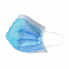 Globe Masque Facial Jetable pour Enfant - 3 plis - 50 par Boîte / 40 Boîtes-Sans latex avec filtre non tissé hypoallergénique