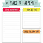 Aim High Notepad, 6 Pack (CD-151298)-Helps teachers stay organized and motivated