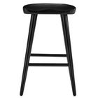 Modway - Saville Dos sans dos Tabourets de comptoir - Noir - Ensemble de 2-8