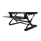 TygerClaw Ergonomic Sit-Stand Workstation (TYDS13015)-The gravity center kept on the same vertical line during the whole movement to avoid unexpected deviant