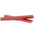 JAM Paper Standard Size Colourful Staples, Red, 5 Pack (335reg)-5
