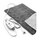 Pure Enrichment - Coussin chauffant PureRelief Deluxe-4 Réglages De Chaleur : le contrôleur LED ajuste 4 réglages de chaleur de chaud à élevé en fonction de votre niveau de confort