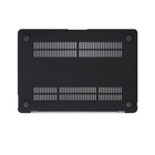 General Supply Goods + Co Vegan Leather Hardshell Case for 13" MacBook Air - Black-Full access to ports and buttons