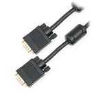 BlueDiamond – Connecteurs VGA ferrite True 15 broches M/M haut de gamme, 75 pi (80198)-Le câble du moniteur vidéo comporte deux connecteurs HD15 mâles offrant une connexion VGA de haute qualité avec protection contre les interférences