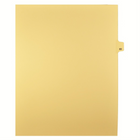 Mark Maker Legal Tabs - Letter Size - Buff - 1/25th cut - 25 tabs per package - 5 packages Pack - Number 83-Buff Single Tabs