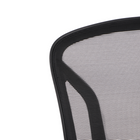 Brassex - Chaise de bureau Abel, noir/bleu-Capacité de poids maximale : 264 lb