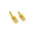 StarTech N6PATCH3YL 3' Cat 6 Snagless Patch Cable, Yellow-RJ-45 Male connector on both sides for dependable network connectivity