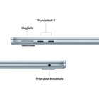 Apple - Portatif MacBook Air 13 po - Puce M4 - SSD 256 Go - Mémoire unifiée 16 Go - Bleu ciel - Anglais-À Votre Avantage, En Son Et En Image - La caméra 12MP Center Stage, les trois micros et les quatre haut-parleurs avec Audio spatial vous offrent un son et une image incroyables