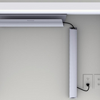 Humanscale - Neatlinks Petit 17" Gris-En utilisant seulement deux vis ou du ruban de montage, NeatLinks peut être installe dans d'innombrables configurations pour s'adapter à chaque utilisateur et à son environnement de travail unique. NeatLinks peut supporter jusqu'à 8 lb. de l'equipement.