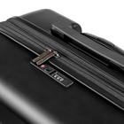 Champs Tech 2-Piece Luggage Set - Black-USB-Charging Port on 20"