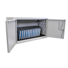 Luxor – Poste de recharge mural/de table (LLTMW16-G) 16 tablettes, gris-Entièrement assemblé