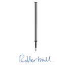 A.T. Cross Rollerball Pen Refill - Fine - Blue-Fine-point tip produces 0.25mm line width for crisp, clear lines for excellent visibility. 