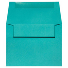 JAM Paper A2 Coloured Invitation Envelopes - 4.375 x 5.75 - Sea Blue Recycled - 50 Pack-These envelopes are perfect to use for sending invitations, greeting cards, RSVP's, thank you cards, gifts for birthdays, graduations, holidays and more