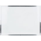 Staples Aluminum-Frame Marker Magnetic Board - 48" x 36"-Aluminum frames are anodized 