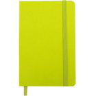 JAM Paper Hardcover Lined Notebook With Elastic Closure, Travel Size, 4 x 6 Journal, Green Apple, 2/Pack (340528852g)-Size: Travel (4 x 6 inches)