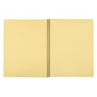 North American Paper Inc. - Cahier de découpures à spirale en papier manille - 11 po x 14 po-Dimensions : 11 po x 14 po