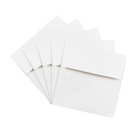 JAM Paper 5 x 5 Square Envelopes, White, 50 Pack (28414I)-Envelope Size: 5" x 5"