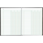 Blueline Livre de comptes A82, A82-03, 3 colonnes-30 lignes par page, 112 pages