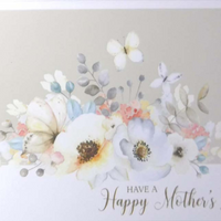 Rosedale 5-1/2" x 8" Mother's Day Greeting Cards/Envelopes - Floral - 12 Pack-Premium quality greeting cards