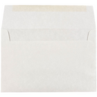 JAM Paper Enveloppe A8 en papier recyclé, effet parchemin, étain, 250/paquet-Intérieur vierge où écrire un mot personnalisé