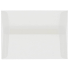 JAM Paper A8 Invitation Envelopes, 5.5 x 8.125, Clear Translucent Vellum, 50 Pack (79462I)-Clear translucent vellum envelope