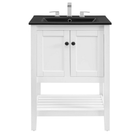 Modway - Prestige 24" Vanette de salle de bain - Blanc Noir-8