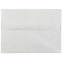 JAM Paper Enveloppes en papier recyclé format A6, effet parchemin, étain, paq./250-Enveloppes en papier recyclé effet parchemin couleur étain
