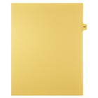 Markmaker - 25 tabs/PQT,5 PQT/Boite, Intercalaires imprimes Legal, Chamois, 1/15th coupe| format lettre, sans trous, Numero 199-Intercalaires imprimes Legal