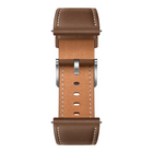 HUAWEI Bracelet de cuir de veau classique pour les montres GT 2/GT 2 Pro/GT 3 Série 46mm et Watch 3 Pro Série - brun foncé-Des trous d’aération moulés permettent à votre poignet de respirer et les matériaux résistants aux éclaboussures permettent au bracelet de résister aux rigueurs de la vie quotidienne.