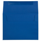 JAM Paper A6 Invitation Envelopes - 4.75 x 6.5 - Presidential Blue - 50 Pack-Colour: Presidential Colour: Blue
