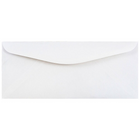 JAM Paper Enveloppes format livret à rabat commercial et fermeture gommée, 4 3/4 x 11 po, blanc, pqt/1000-Blanc