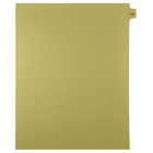 Mark Maker Legal Exhibit Index Tab Buff Single Tabs, 1/15th Cut, Letter Size, No Holes, Number 121, 25 Pack-Buff Single Tabs, 1/15th Cut