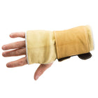 IMPACTO® 720-20 Grand Paire Gant Antichocs/Anti-coupures avec support de poignet en cuir, sans doigts, coussinet gel paume-2