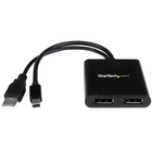 StarTech MST Hub Mini DisplayPort to 2x DisplayPort-Maximize your productivity by connecting two independent displays to your computer using the MST hub